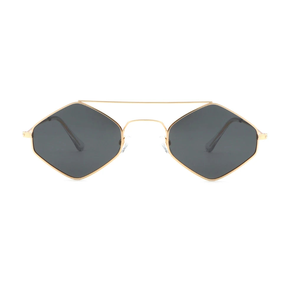 Retro Vintage Metal Sunglasses TAC Polarized Sun Glasses Fashion Vintage Bold Frame