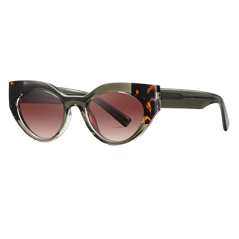 Cateye Tortoise Frame Women Glasses for Blue Light protection 2026 New Vintage Polarized Acetate TR90 Sunglasses
