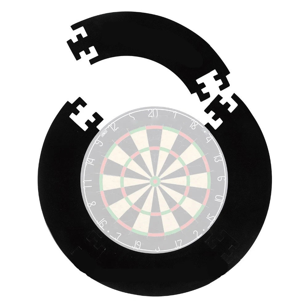 The Factory Sells Red/Black 360 Degree Flocking EVA Dart Board Surround with 25mm/28mm Thickness Customizable