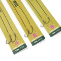 Carp Fishing 20cm 4# 6# 8# Carp Hooks Anti-Tangle Rig Leader Hair Rigs Coated Braid Line Carp Rigs