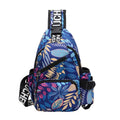 Wholesale Custom Fashion Sling Bag RFID Blocking Sling Leisure Backpack Crossbody Chest Bag Daypack for Hiking