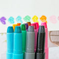 12 Metallic Twistable Crayons for Toddlers Easy to Hold Safe Art Supplies for Kids  Easy to Clean Kids Crayons for Coloring