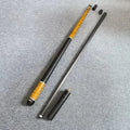 High End Yfen 58" Carbon Fiber Shaft 12.5mm 1/2 Billiard Pool Cue With Extension
