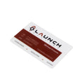 PVC Material Embossed Transparent Plastic Business Photo Cards
