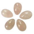 Wholesale Natural Pink Crystal Yoni Egg Rose Quartz Yoni Eggs Healing