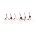 Wholesale  Assist Jig Hook Split Ring Fishing Lure Double Pair Barbed With Flash Tinsel Slow Jigging Saltwater Fishing Hooks