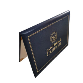 A4 Size Certificate Holder Leather Certificate Folder Diploma Cover