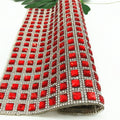 Manufactory Wholesale 24*40 Cm Rhinestone Sheet Self Adhesive Color Crystal Rhinestone Sheet