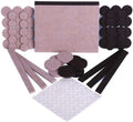 Home Decoration Furniture Felt Pads 124pcs Self Adhesive Chair Leg Feet Protectors Pads for Hardwood Floors Decor