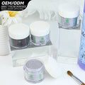 KUDAN Acrylic Powder New Luxury Trendy Glowing Glitter Nail Polish Acrylic Powder Fine Glitter Pigment Nail Products MegaBDM