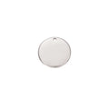 18K Gold PVD Plated Stainless Steel & Titanium Blank Disc Plate 12MM 15MM 20MM DIY Jewelry Fittings & Components