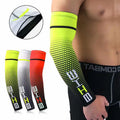 Outdoor Sun Protection Sports Cycling Breathable Compression Football Volleyball Baseball Arm Sleeves for Men Women
