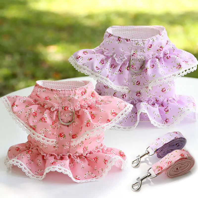 Wholesale Cute No Pull No Choke Pet Puppy Breathable Vests Dog Harness for Small and Medium Dogs
