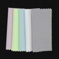 Color Size Logo Custom Microfiber Polishing Cloth for Silver Jewelry