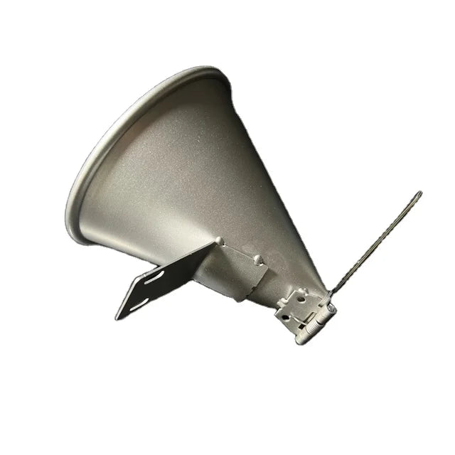 Custom Metal Spinning Mini Stainless Steel Funnel Hopper SS 304 with PTFE Coating Sheet Metal Fabrication