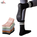Premium Colorful Thick Womens Non-Slip Pilates Sports Gym Grip Yoga Socks