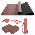 Manufacturer Personalized Non Slip Custom Design Premium Pu Natural Eco Rubber Yoga Mat 183x68cm 4.5mm Thick Pilates Customized