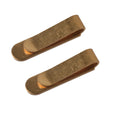 Factory New Arrival 28mm Neck Tie Clip Bow Tie Adjustable ClipBrass Clip for Men's Tie