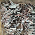 390x120mm Hand Forged Iron Components Elements Forged Steel Leaf for Staircase Railing Handrail Gate Fence Parts