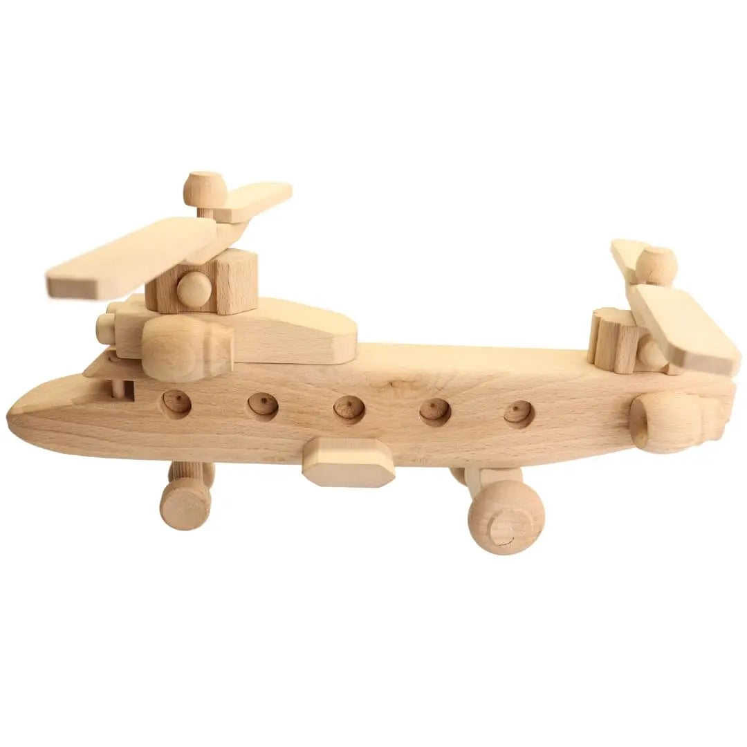 Natural Wooden Airplane Toy for Home Decoration Handcrafted Plane Craft and Wall Sign Wood Crafts and Wooden Boxes