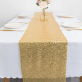 Factory Price 30x275cm Gold Table Runners Sequin Polyester Tablecloth Glitter Table Cloth Cover for Wedding Decoration Party