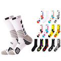 Whale Hot Sale Low MOQ Custom Logo Compression Socks Super Running Cycling Elite Athletic Crew Basketball Men Terry Sports Socks