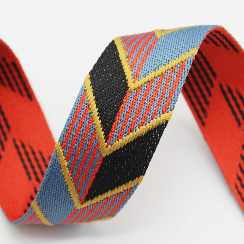 Eco-Friendly Polyester Jacquard Webbing Strap 38mm & 50mm Fashion Casual
