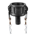 HDPE Camlock C200-025 2-Inch Male Female Connection IBC Tank Adapter Hose Coupling Pipe Fittings