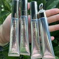 Wholesale Lip Oil Swelling Volumizer Hyaluronic Acid Silver Lip Plumper Gloss Private Label