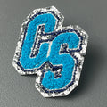 Wholesale Custom Logo Big Size Letters Towel Iron on Parches Embroidery Chenille Patches for Clothing