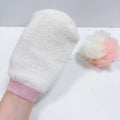 Microfiber Body Wash Mitts Gloves Soft Face Mitten Bath Spa Cloth MegaBDM