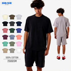 Custom Printing Wholesale with Logo Oversized Vintage High Quality Blank Stone Faded Acid Wash 100% Cotton Solid T-shirt for Men