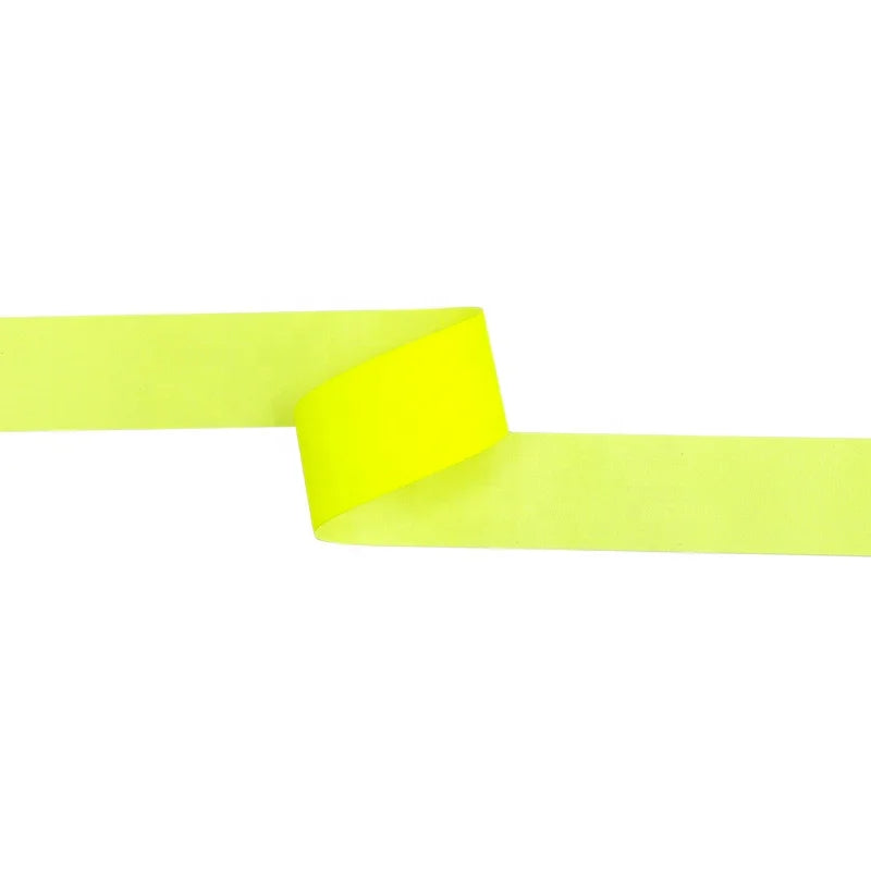 Fluorescent Yellow Color Reflective Fabric Reflective Tape Reflective Strip 3-7cd Sew on Clothes