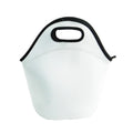 Waterproof Portable Sublimation Blank White Lunch Tote Bag for Kids Neoprene case for Picnic