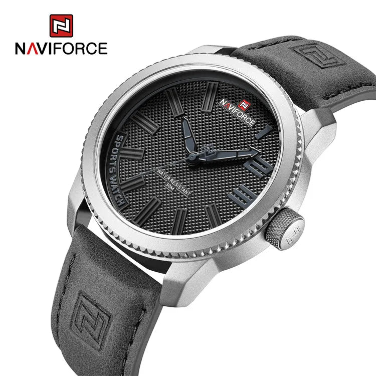 NAVIFORCE NF 9202 Superior Japan Movement Quartz Watches Luxury Men Wrist Watch Alloy in Wristwatch for Men