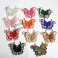 Diamond Cloth with Butterfly Style for Clothing Shoes & Accessories Repair Patches Non-Woven Fabric Featuring Rhinestones