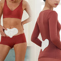 MEILAN Self-Heating Air-Activated MASHMELLOW Waist Body Sculpting Heating Pad Patch 8-12 Hours Pain Relief 50-60 Max Temp