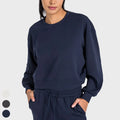 Wholesale Women Clothing High Quality Quick Dry Sweatshirt Custom Long Sleeve Sweatshirts Crewneck Pullover Sweatshirt for Women
