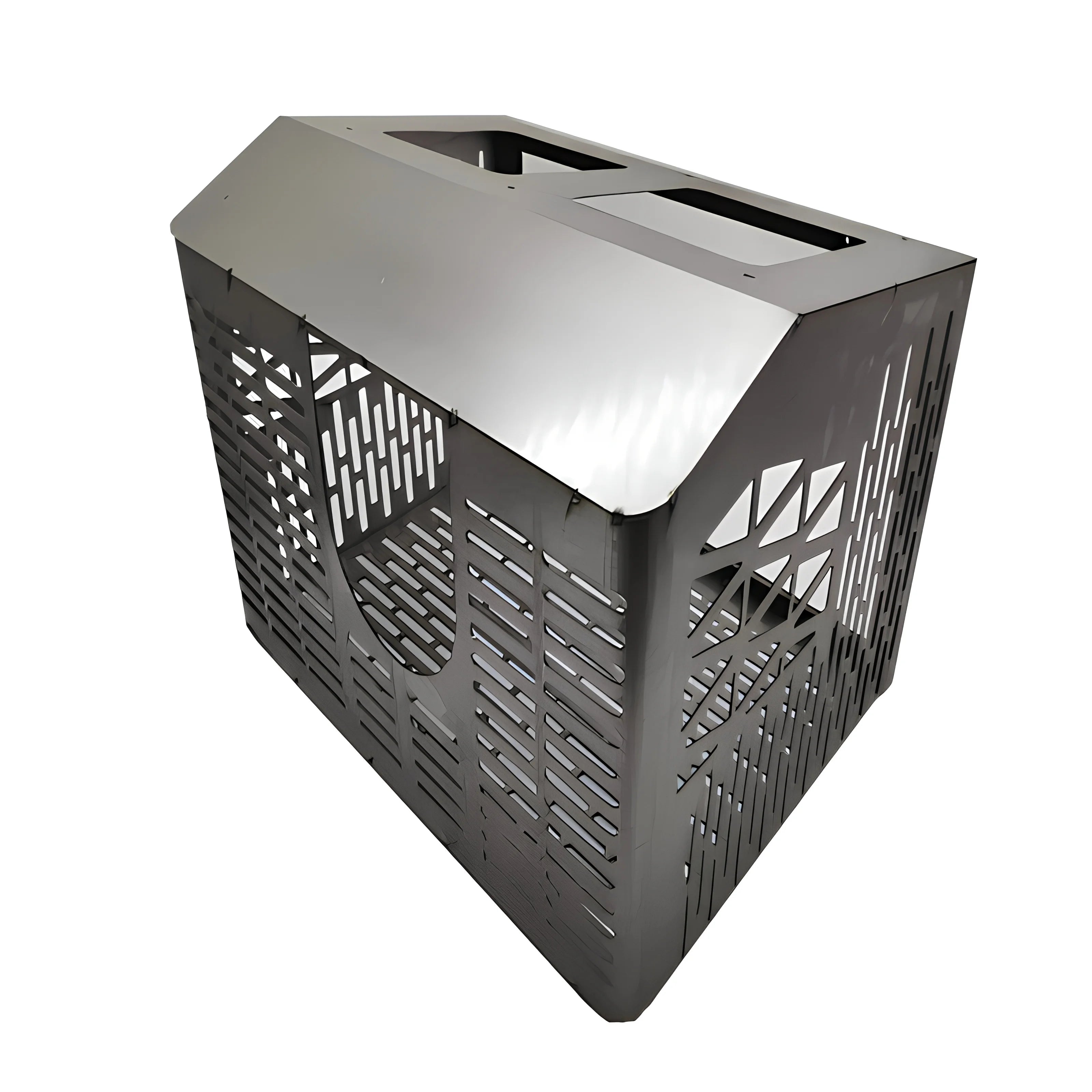 TZR Custom Sheet Metal Industrial Electronics Enclosures Components Precision Galvanized Plates Equipment Housings