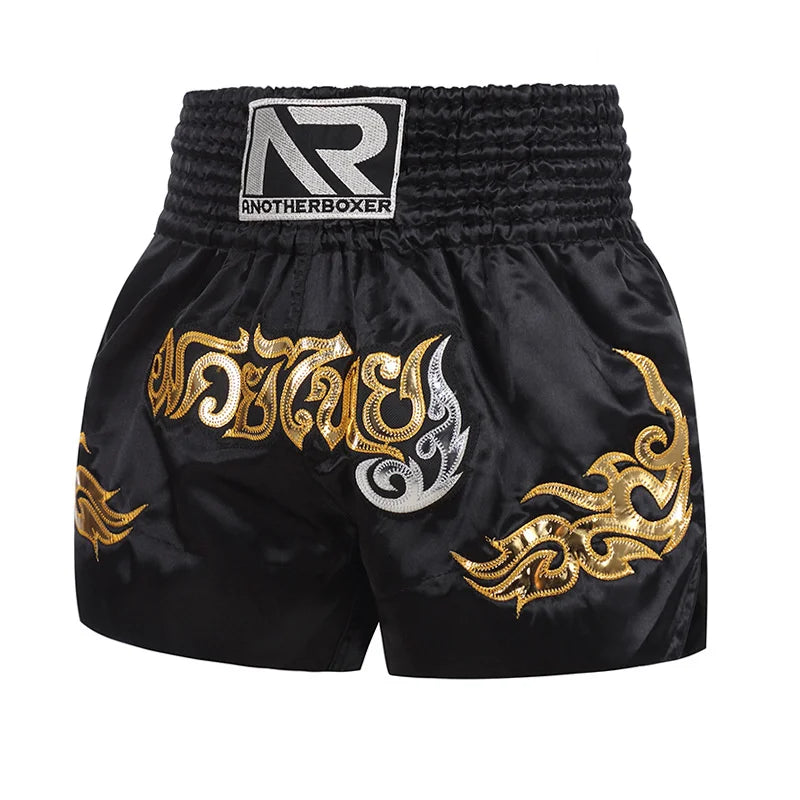 Muay Thai  Boxing Shorts Adult Competition Training MMA Fighting Short Pants Kickboxing