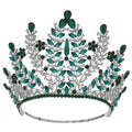 Large Beauty Pageant Queen Crowns Full Circle Crystal Alloy Wedding Hair Accessories Crown