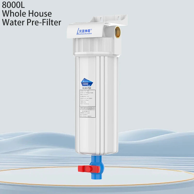 Water Prefilters Home Filters Drink Tap Well Water Sediment Filters PVDF Whole House Household Ultrafiltration Water Purifiers