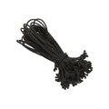 Pre-Tied Knotted Elastic Cord Loops Hang Tags 4" 6" 8" Circumference Coated Finish High Elasticity Bags Home Textile Shoes