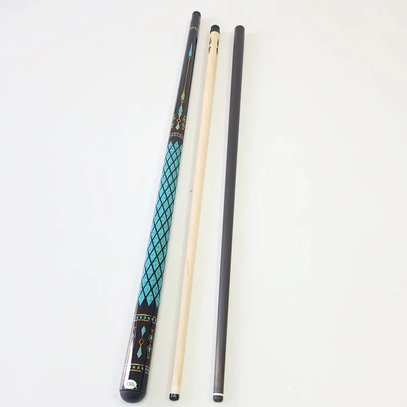 Xmlivet Radial Pin Pool Cues 142cm Length Tip Size in 12mm Maple Wood Cue with 2axes(carbon+wood Shaft) Billiard Cue Sticks