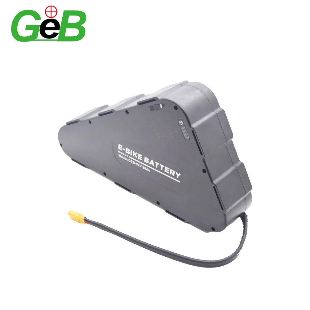 Customized 48V 52V 28ah With 40A Battery Management System Triangle Battery for E-bike Lithium Battery for 1500W Electric Bike