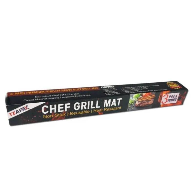 Hot Sale Square Non-Stick Lacquer Baking Mat Fireproof Barbecue Mesh BBQ Grill Mats