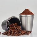 Hot Sales Stocked Aluminum Alloy Dosing Cup with Customizable Logo 51mm 58mm Espresso Coffee