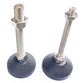 D50-M12x80 Heavy Duty Furniture Legs 90 kg Load Adjustable Leveling Mounting Pad for Dining Kitchen Industrial Workshop Use