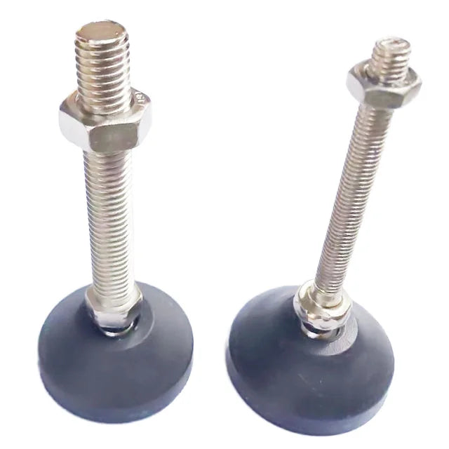 D50-M12x80 Heavy Duty Furniture Legs 90 kg Load Adjustable Leveling Mounting Pad for Dining Kitchen Industrial Workshop Use