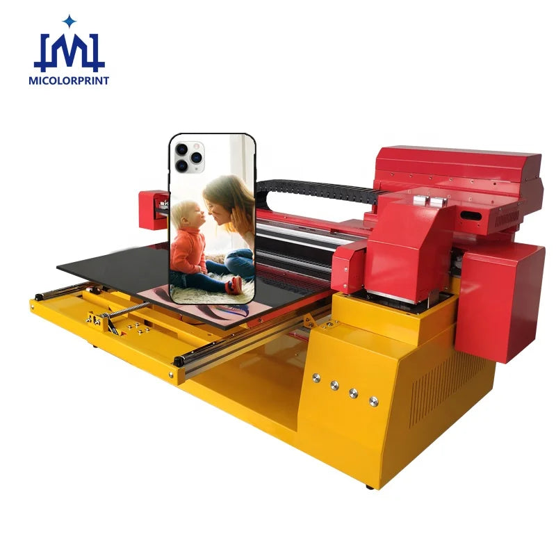 Factory Price 6040 Digital Desktop Uv Flatbed Printer with XP600/DX5/DX7 Heads Varnish